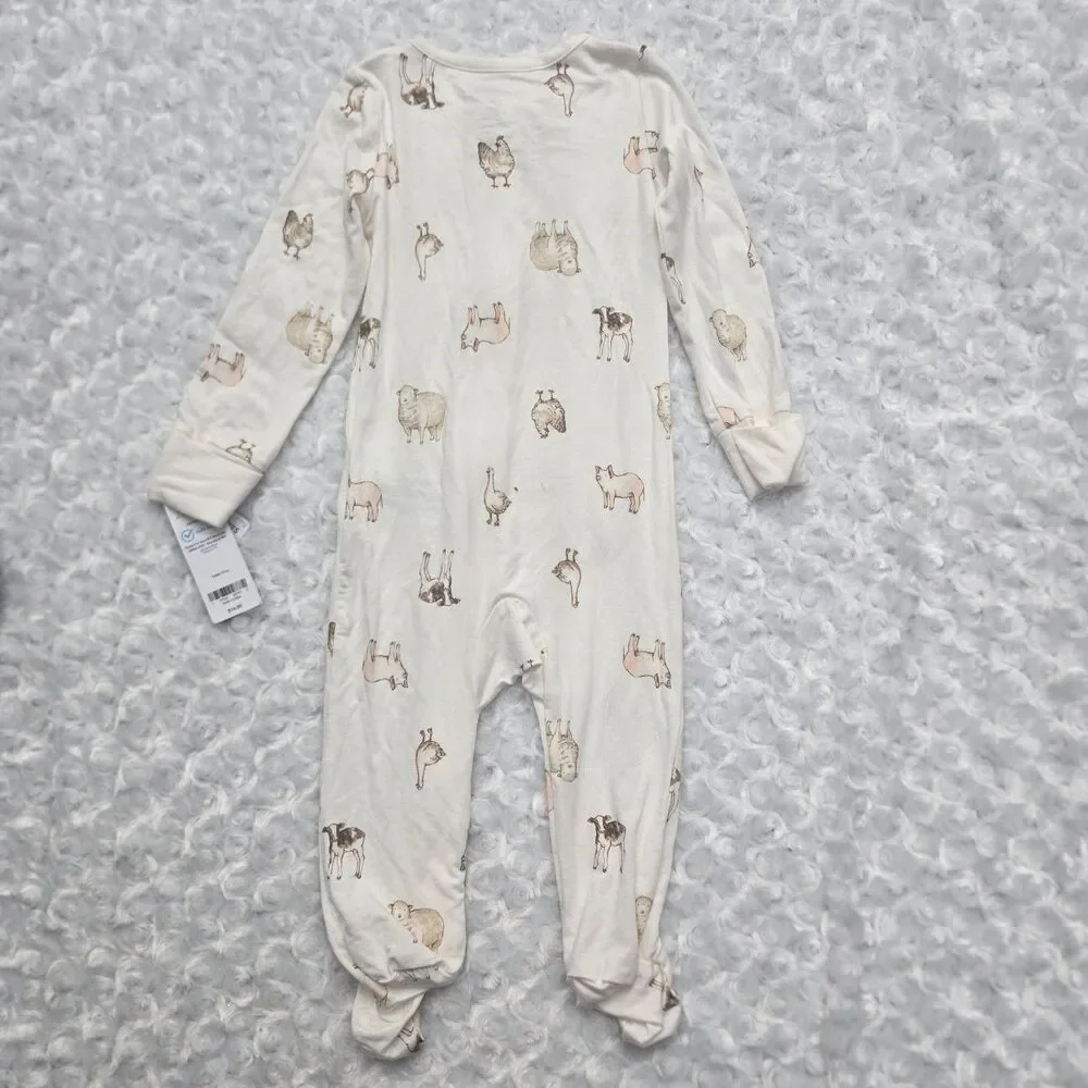 Carter's Baby Footed Sleeper 6-9 Months Multicolor NWT Foldover Mitts lot